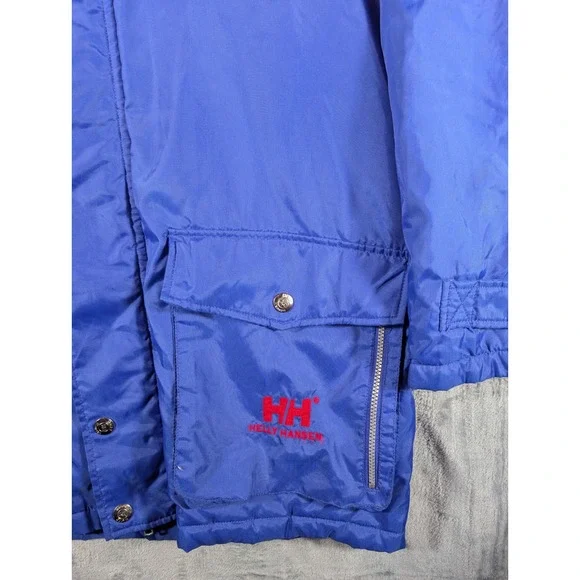 Helly Hansen Men's XL Blue Helly Tech Waterproof Parka